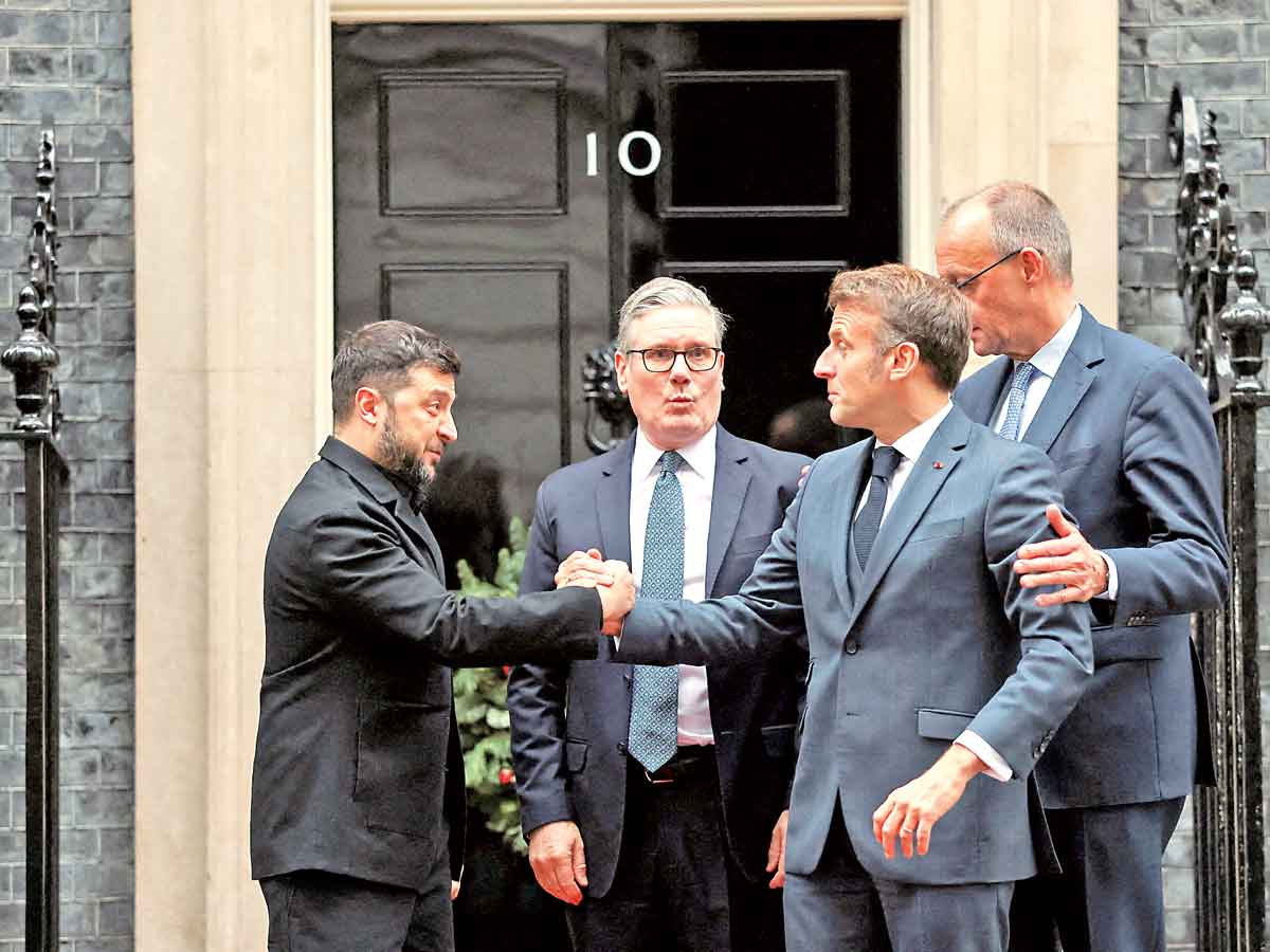 Zelenski se opone a ceder territorio; lo arropan en Europa