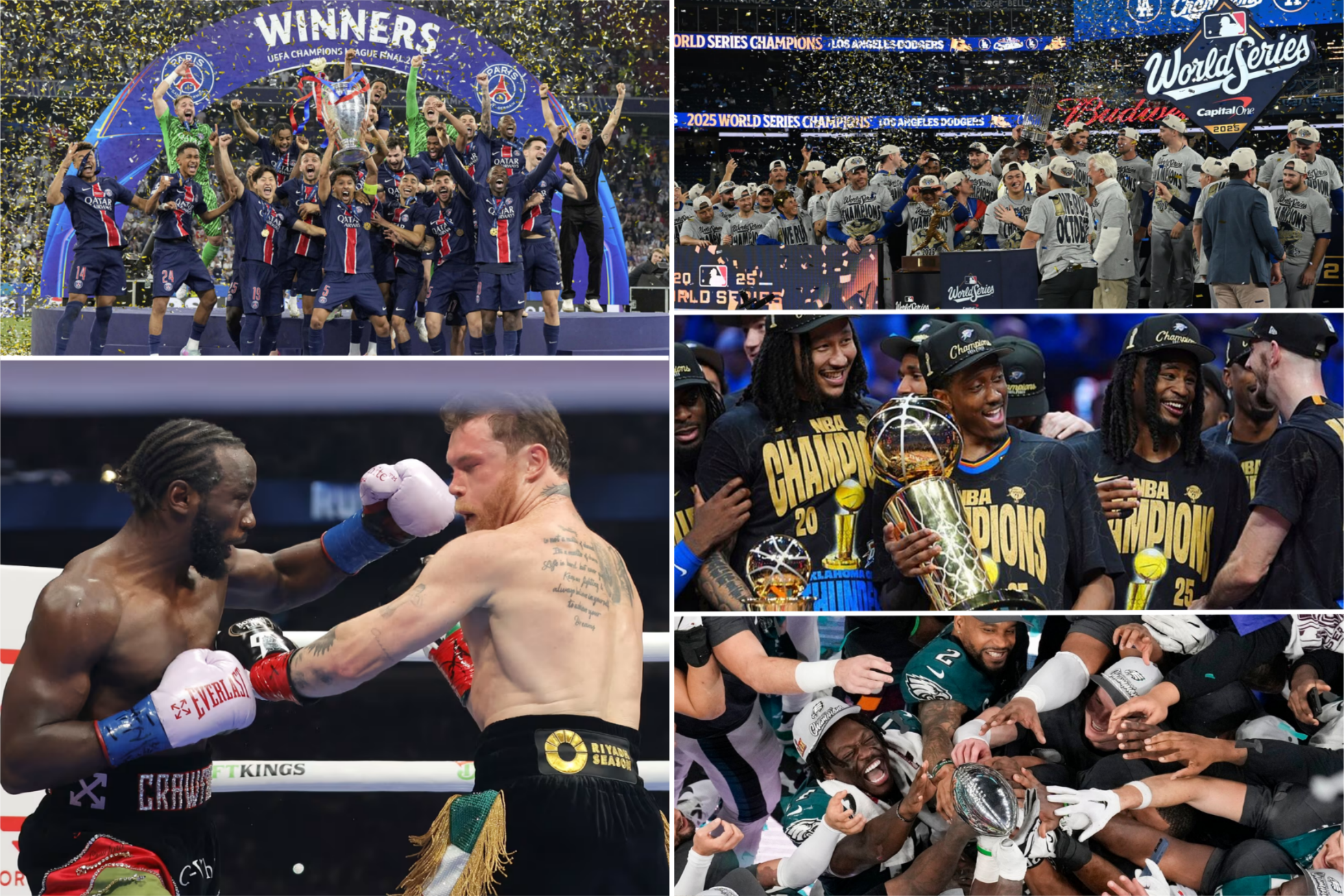 "La Vuelta al Mundo del Deporte: Los Momentos Más Impactantes de 2025, desde los Campeones Absolutos hasta los Récords que Marcaron la Historia"