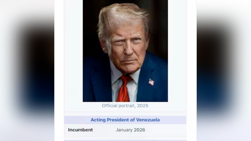 El presidente estadounidense desata polémica al pronunciarse sobre la crisis política venezolana y usurpar el papel del líder de facto.