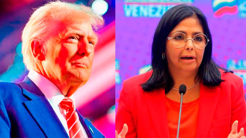 "La Unión de las Amistades: Donald Trump Establece un Encuentro Histórico con Delcy Rodríguez en EE.UU."