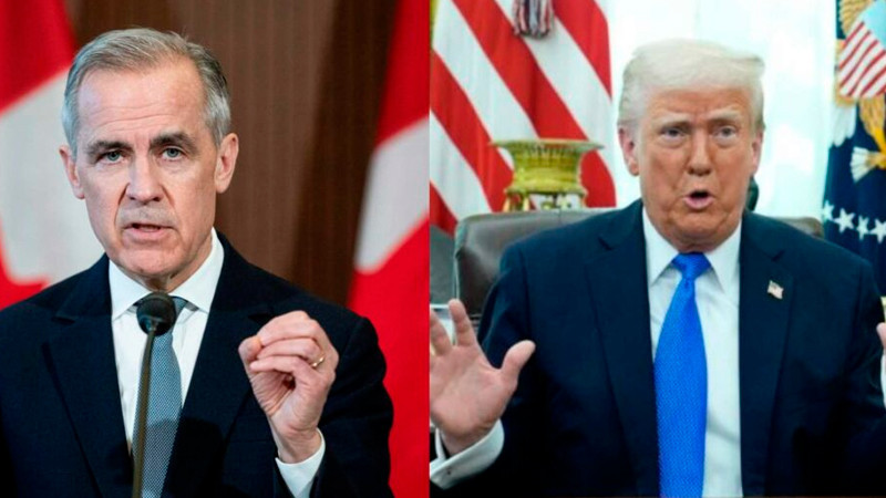 Trump excluye a Canadá de mesa para la paz global, generando crispación en Ottawa y Washington