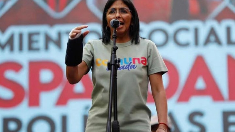 Venezuela en Shock: Delcy Rodríguez, nueva jefa de Estado, después del abrupto arresto de Nicolás Maduro.