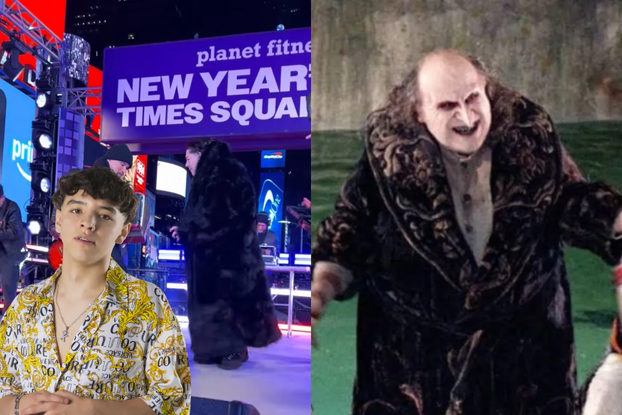 "El 'Maestro del Fútbol' Xavi, confundido con la leyenda de los pingüinos en su emotiva presentación en Nueva York para recibir el tributo del Año Nuevo"