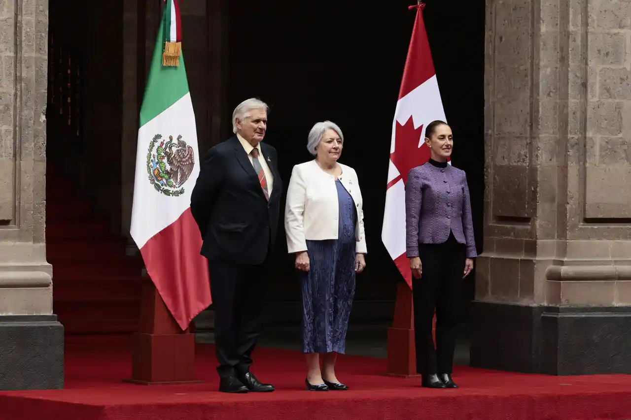 La Gobernadora General de Canadá visita México y se reúne con Reesebaum para impulsar la cooperación y el diálogo entre ambos países.