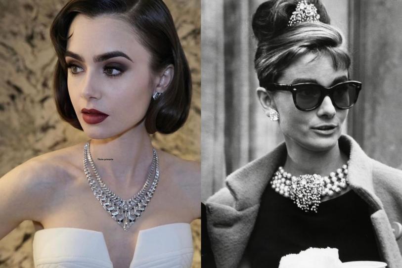 ¡Lily Collins se transforma en Audrey Hepburn! Nuevo filme revive Breakfast at Tiffany’s